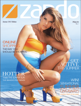 A swimsuit that looks like the old South African flag?