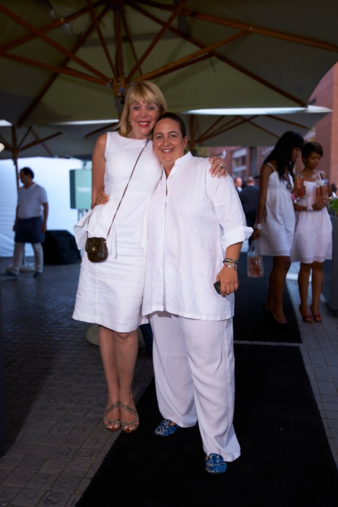 Tasha and PR Jill Groger who helped put the party together.