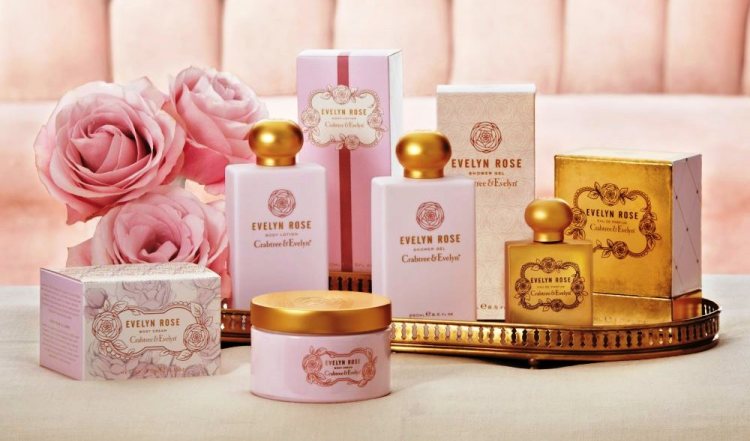 Crabtree & Evelyn Evelyn Rose collection