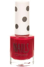 Topshop Nails nail polish in One Hot Minute.