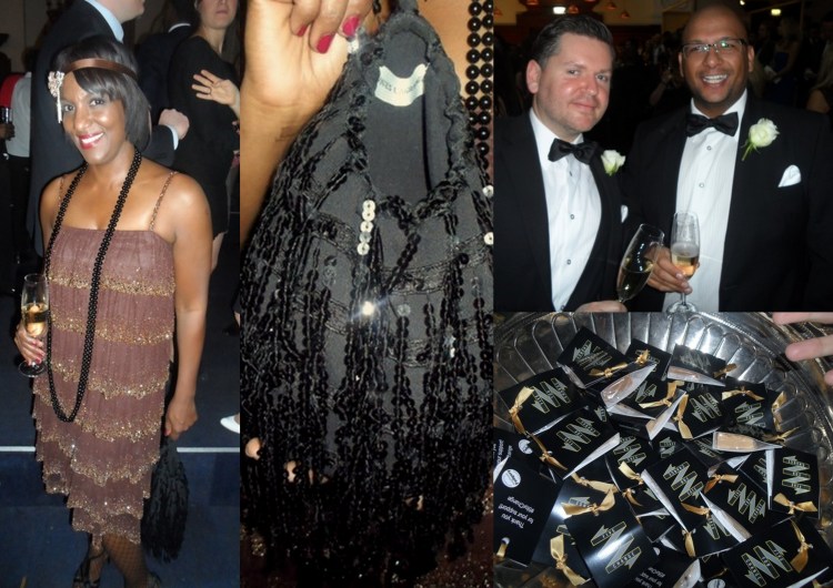 Clouds, her mooi handsak, the designer boys who made it and all the free 5 for Change-branded fudge I'm assuming she crammed into it before leaving.