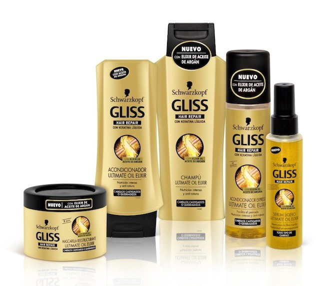 Scwarzkopf Gliss Oil Elixer range