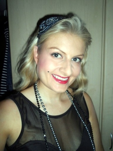 Oh! And my headband should actually be on my forehead. Sorry!