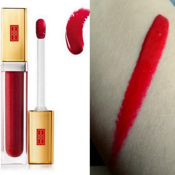 Elizabeth Arden Luminous lip gloss in Red Door, R180.