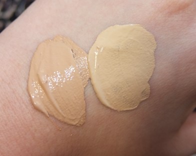 Medium on the left, dark on the right.