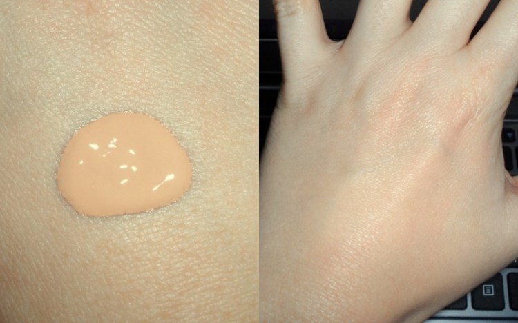 Shiseido Sheer Perfect foundation swatch I20