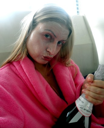 The gown was a gift from Veet (thanks Bongi!) and its pink so that's gotta count for something, right?