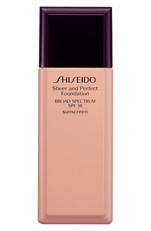 Shisiedo Sheer and Perfect foundation