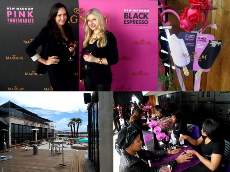 My date, Karisa, and I both reckon we look scared in this shot but we're taking one for the team.