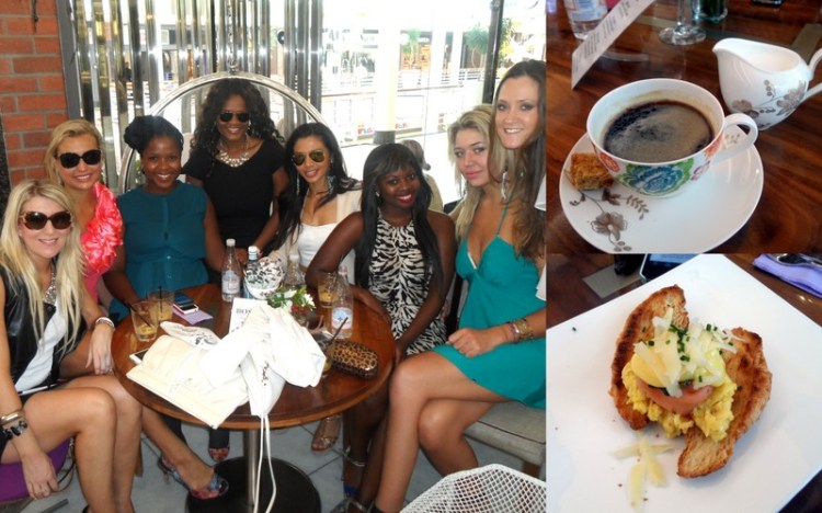 Breakfast at Myatt. Kind of like Breakfast at Tiffany's, but with better food.