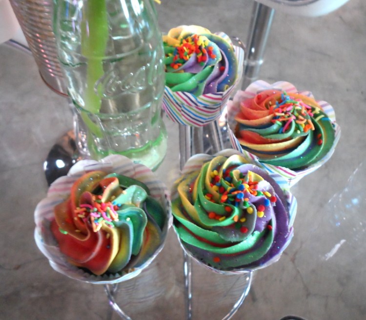 They had candy floss, DIY cocktails and hot dogs too.