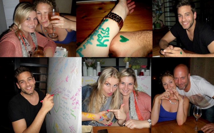 It took me two days to get all that magic marker off my arm without stuffing up my self-tan.