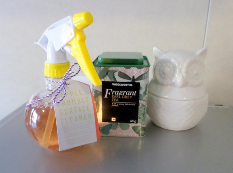 My owl sugar bowl's from Typo, in case you were wondering.