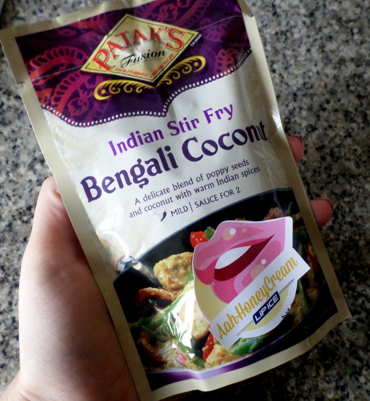 This Bengali Coconut stir fry sauce, provided you add lots of chili, is my new favourite thing. I've bought it in bulk and eaten it with prawns three nights in a row.