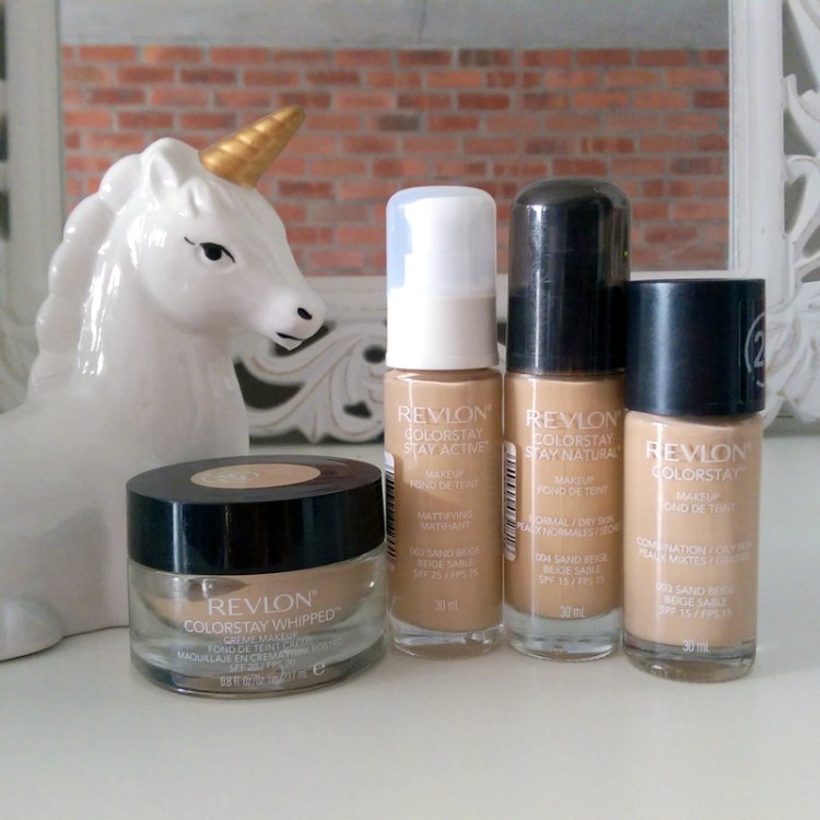 Revlon ColorStay foundation - unicorn approved. 