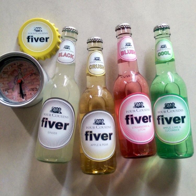 There are actually five different Fiver variants. One went down the hatch long ago.