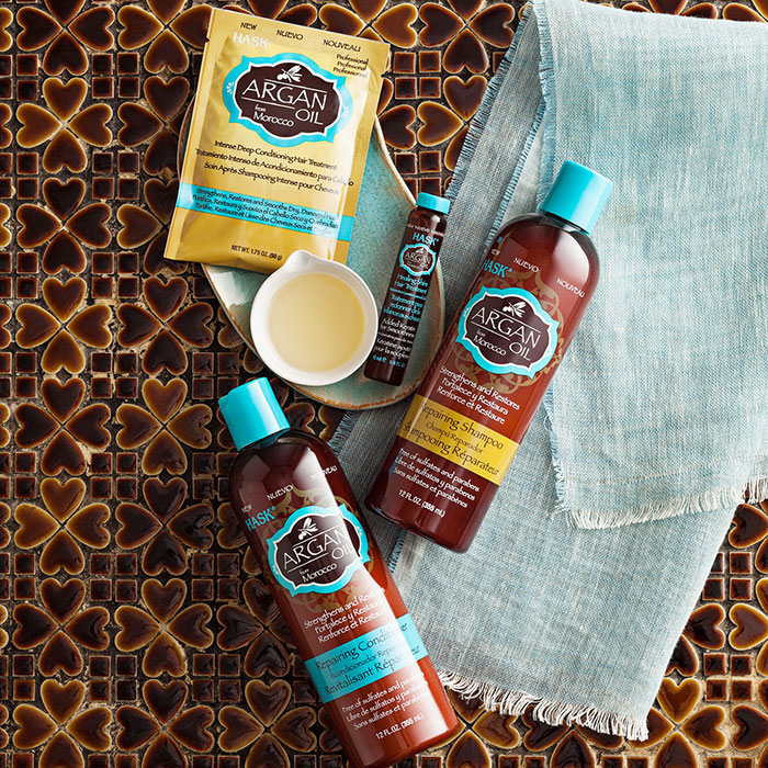 Hask's Argan oil range