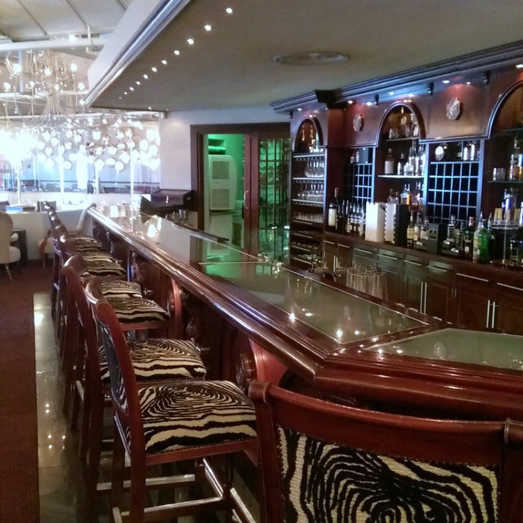 This bar was made for whiskey drinking.