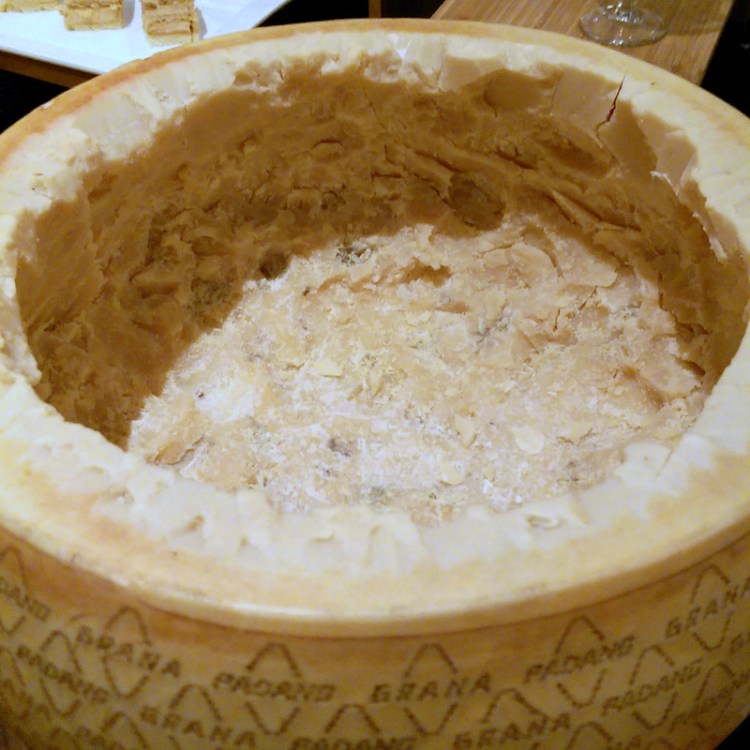 The Peach Tree also has the biggest scrape-your-own parmesan bowl-thing I've ever seen.