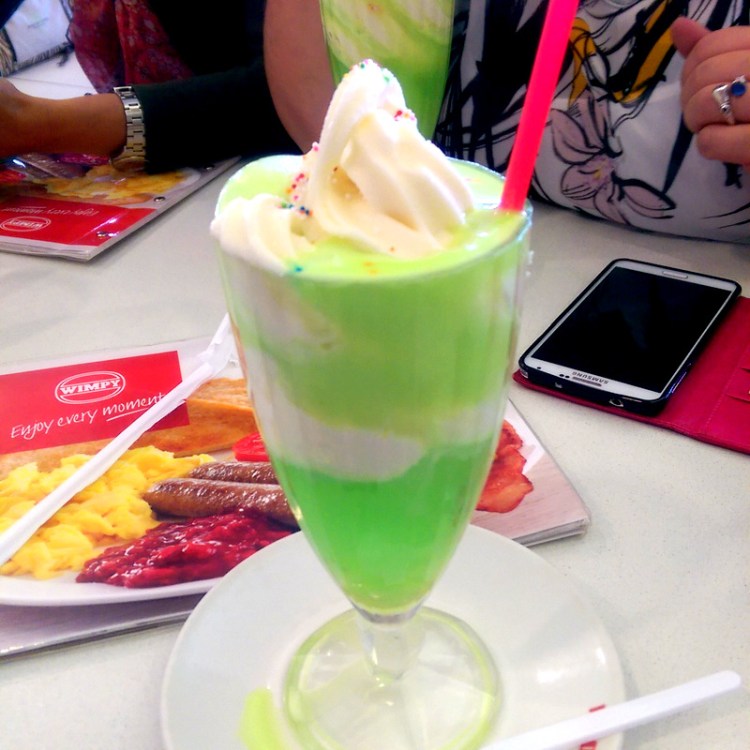 ...but it was nothing a Cream Soda float couldn't cure.