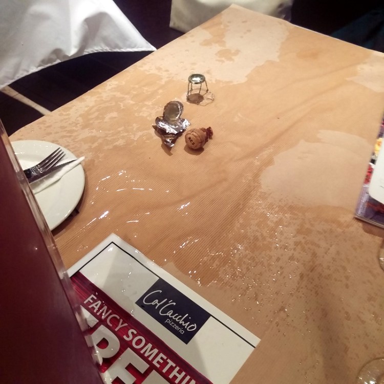 Can't take her anywhere.