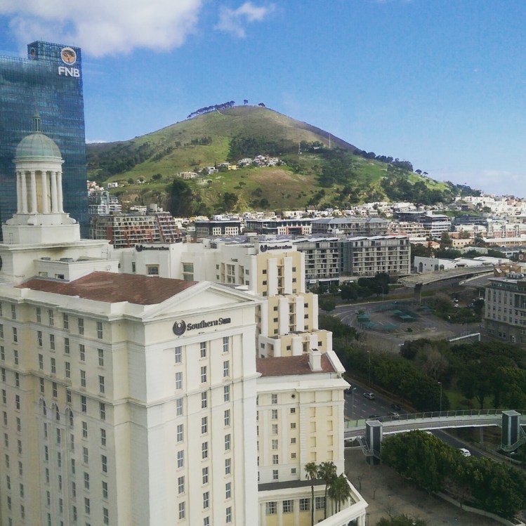 This was the view from our table.