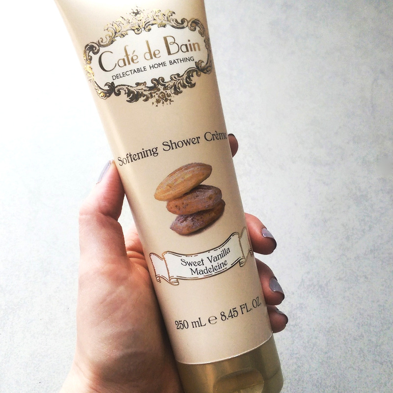 Cafe de Bain Sweet Vanilla Madeleine Softening Shower Creme