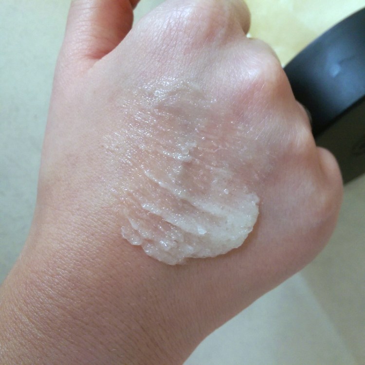 You can't really see it here, but trust me, this is super scrubby stuff.