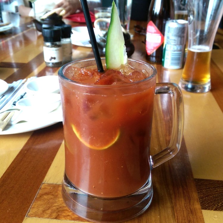 Just a barrel o' Bloody Mary for me, please!