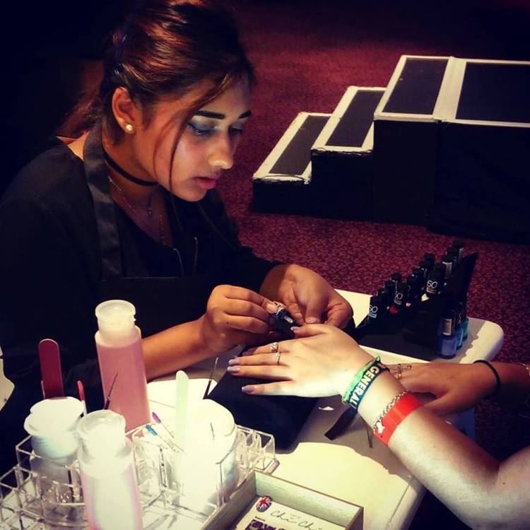 Those aren't my hands, just so you know. I was wearing Rimmel Glaston-Berry.