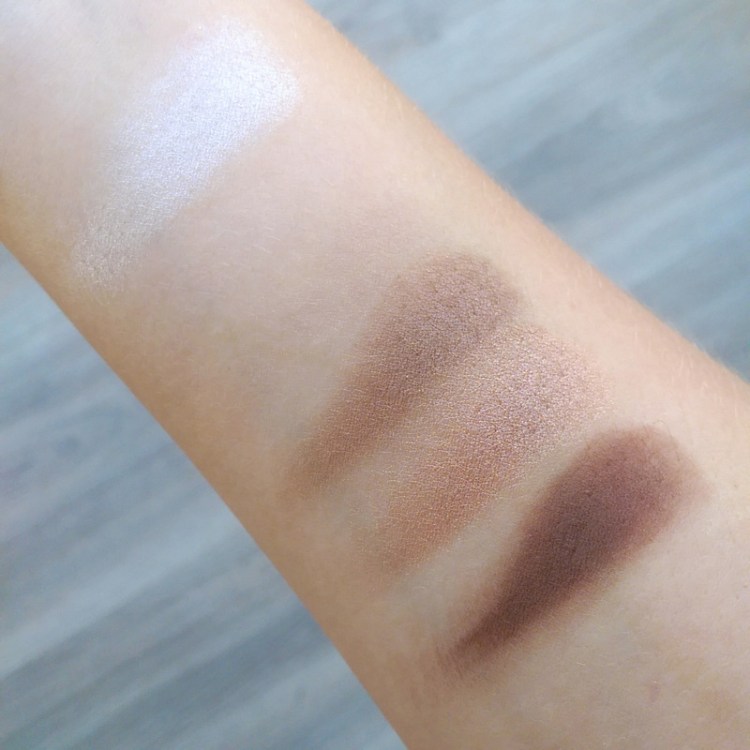 This is after I swept foundation on my arm