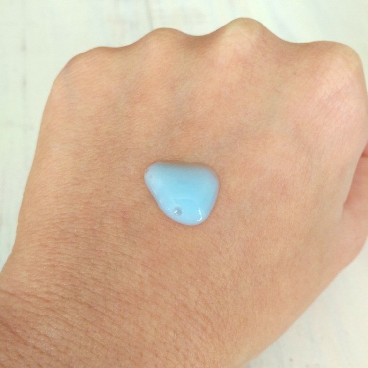 The mask before it bubbles.