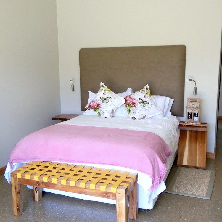 Wine on the night stand? I feel right at home.