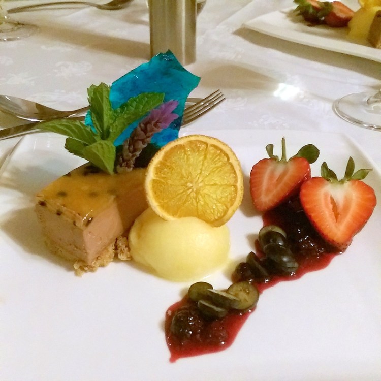 The amount of colour correction it took to get this looking good deserves an award. Also, so does this dessert!