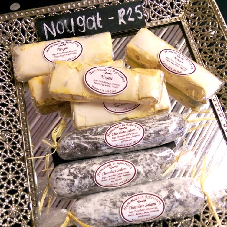 Chocolate salami and nougat for the win!