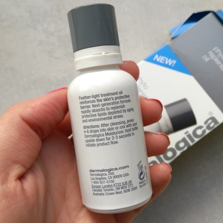 Dermalogica says you can add it to your moisturiser or apply it straight. I did the latter.