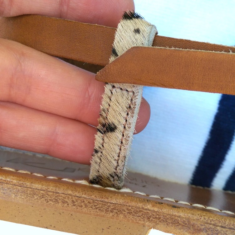 Who doesn't love a little leopard side strap action?