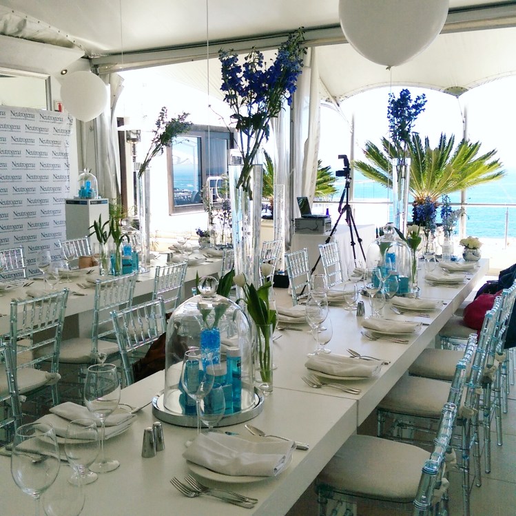 The launch was held at the 12 Apostles in Cape Town. How pretty was the set up?