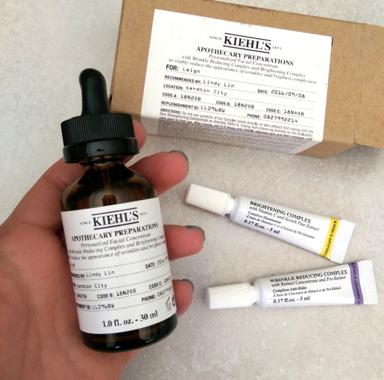 Fun fact: I just spent five minutes Photoshopping blood off that box thanks to cutting my finger at the launch. No pity please - this was milliseconds after uttering something super mean so the Kiehl's karma was deserved. Oh and Kyle, don't you ever repeat what I said!)