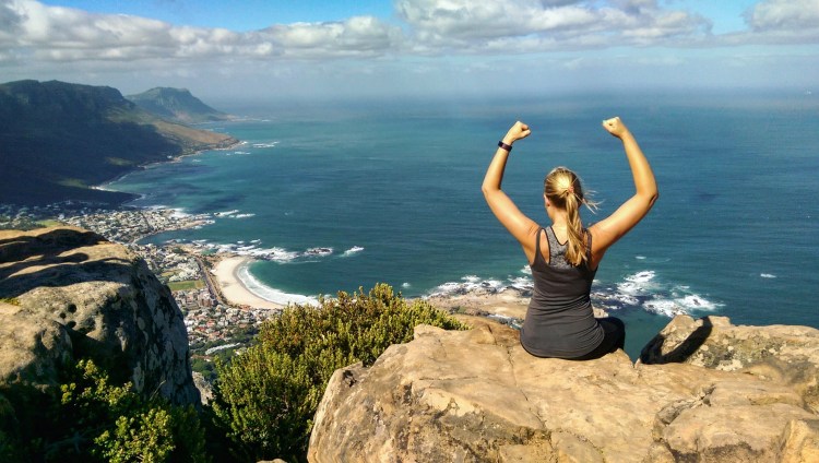 When you live in a city this beautiful, you'd be mal to sit indoors.