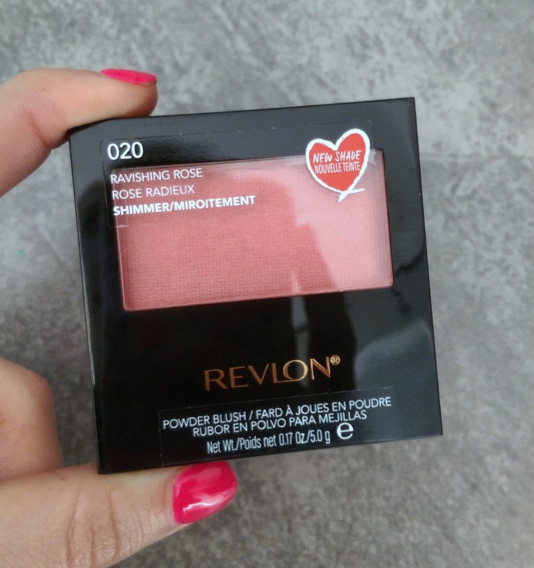 Revlon Powder Blush in Ravishing Rose.